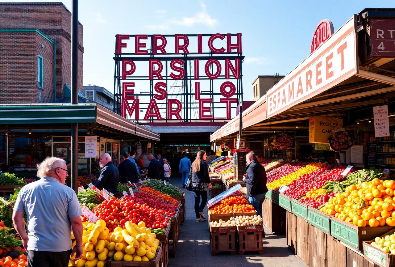 A Saturday Morning at Eastern Market: Coffee, Food, and Community