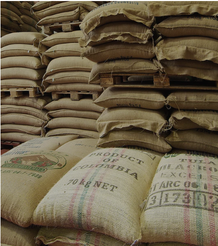 Lucky Detroit coffee roaster at work in Michigan roasting facility