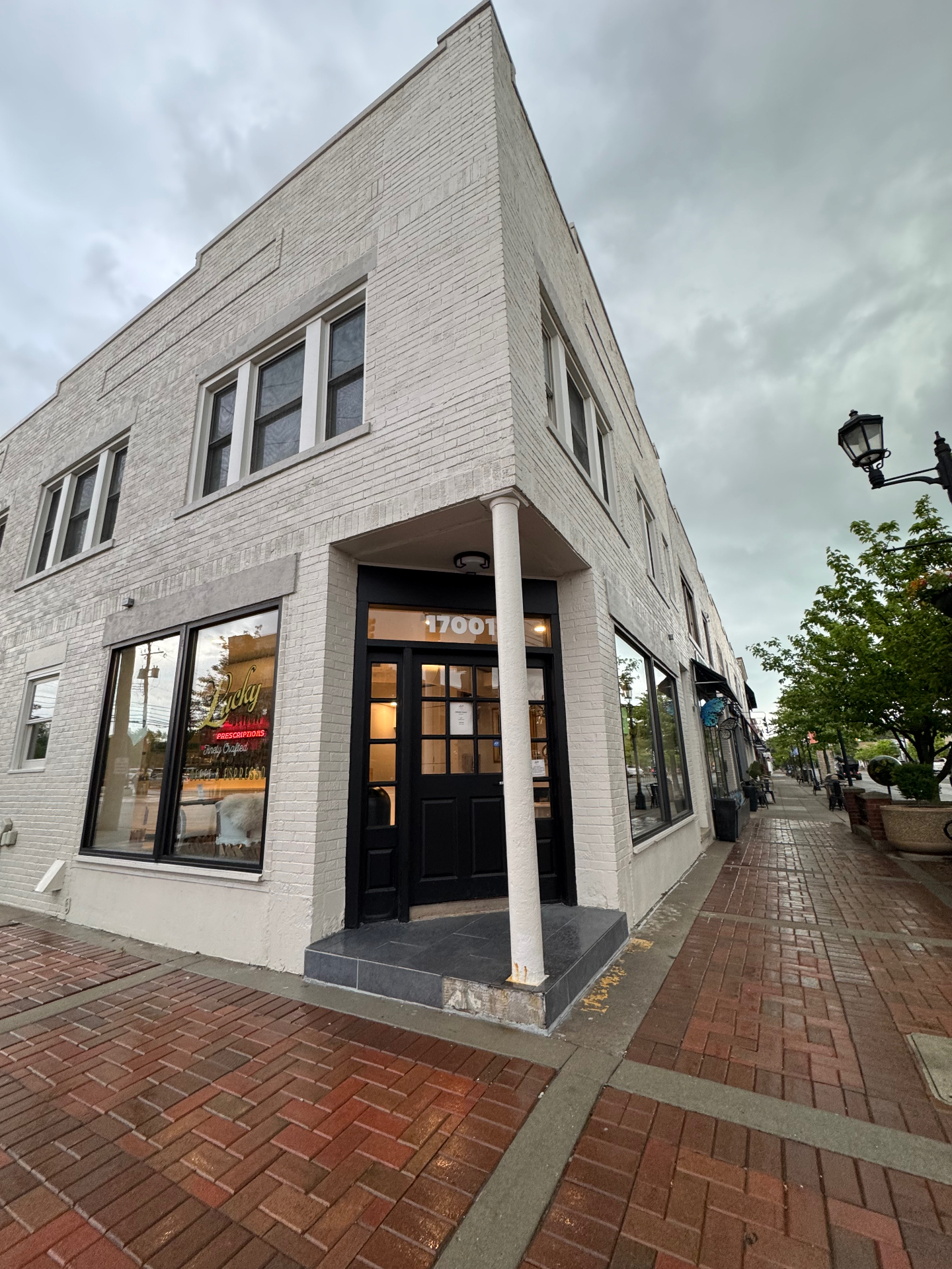 Lucky Detroit coffee shop at 17001 Kercheval Ave in The Village, Grosse Pointe